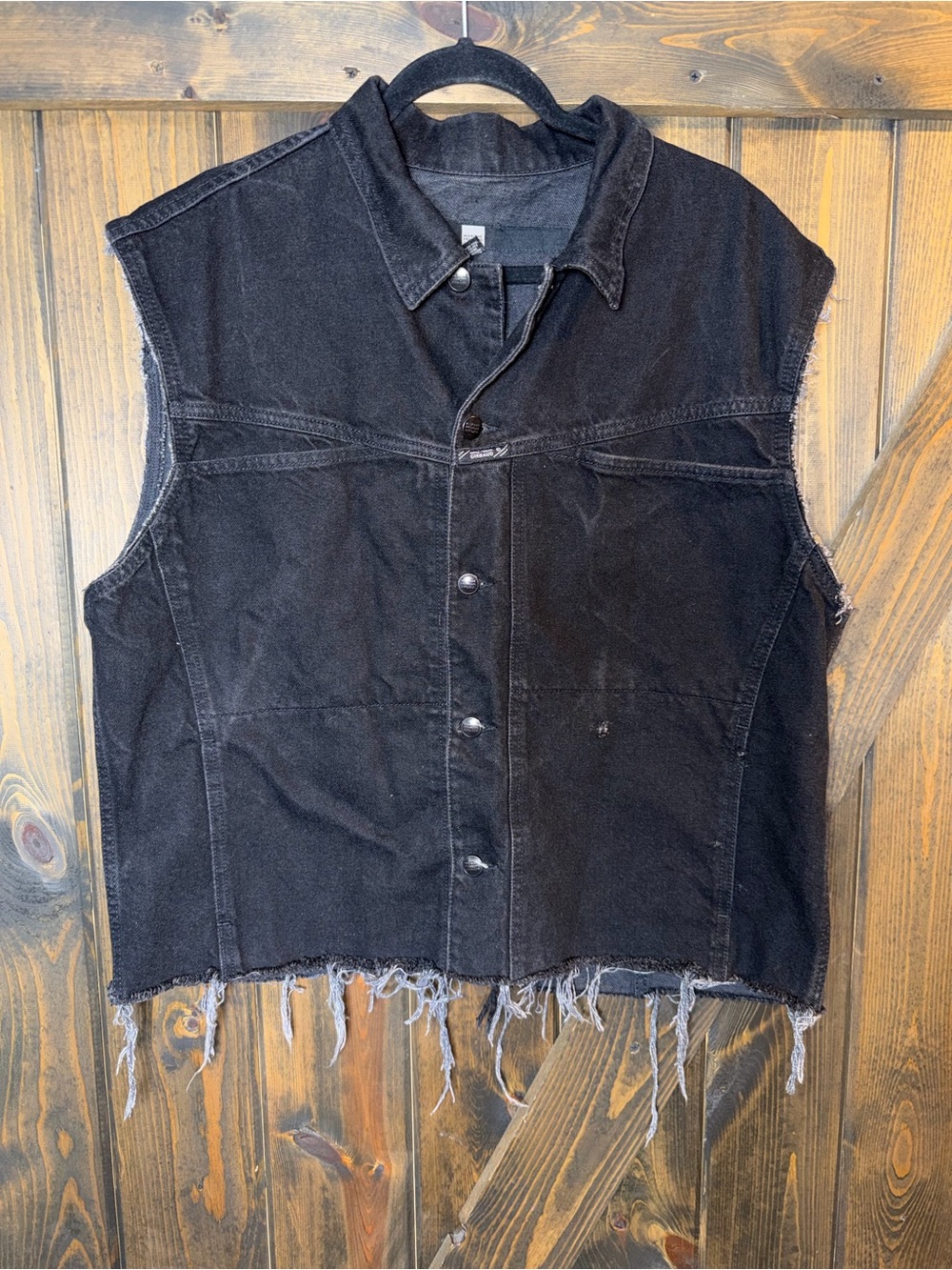 Marithe' & Francois Girbaud Jean Vest Size L